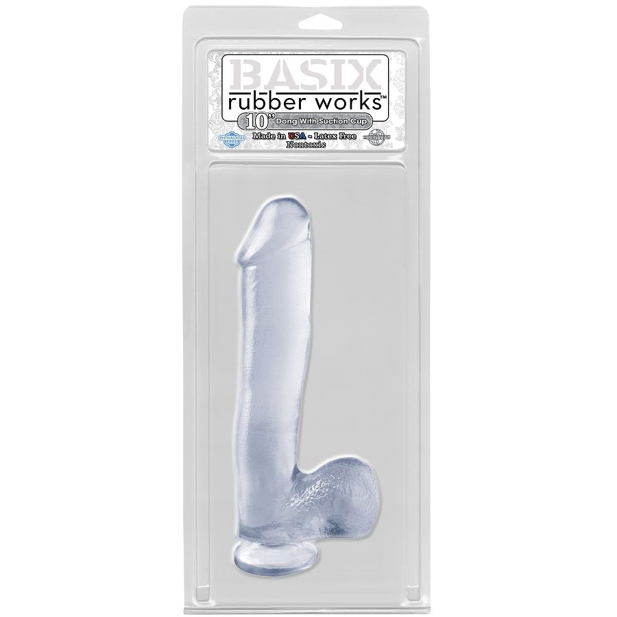 BASIX RUBBER WORKS 24 CM DONG CLEAR