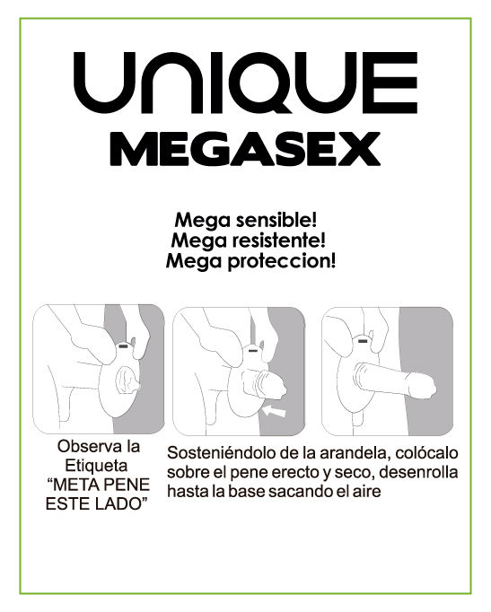 UNIQ MAGASEX SENSITIVO 3 UDS