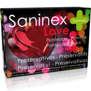 SANINEX LOVE PRESERVATIVOS 3 UDS (REGALO) – CADUCIDAD 04/2022