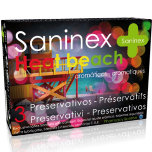 SANINEX HEAT BEACH PRESERVATIVOS 3 UDS