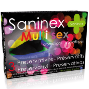 SANINEX CONDOMS MULTISEX PRESERVATIVOS 3 UDS