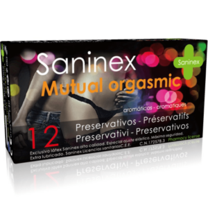 SANINEX MUTUAL ORGASM PRESERVATIVOS AROMÁTICOS 12 UDS