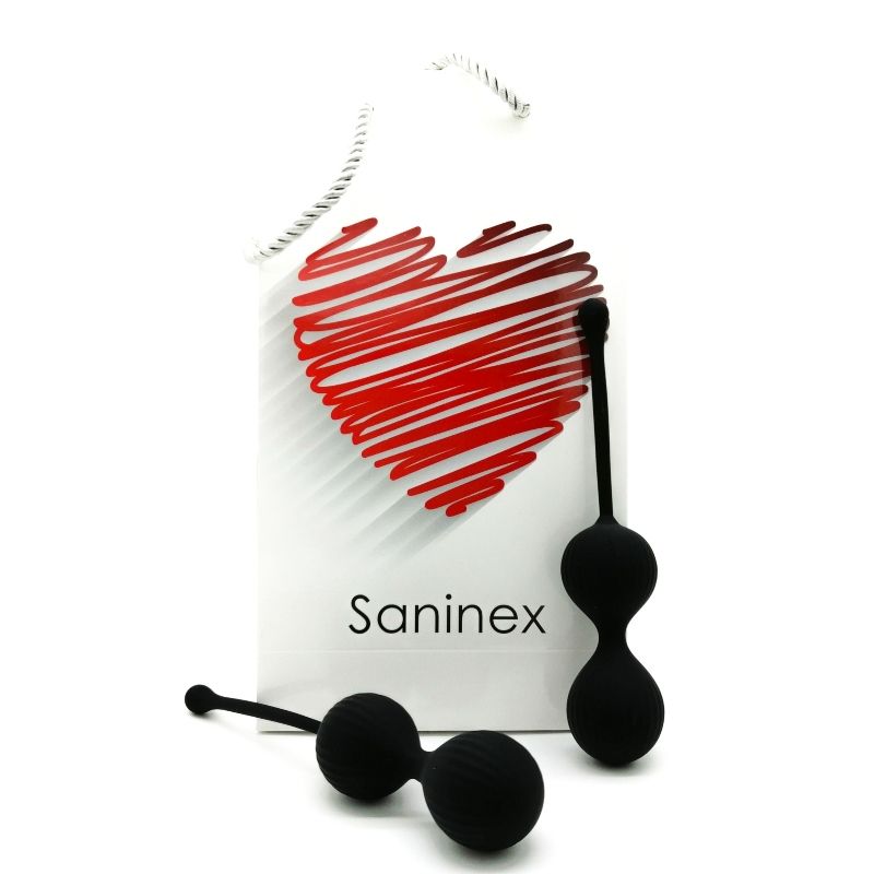 SANINEX BOLAS DOUBLE CLEVER NEGRO
